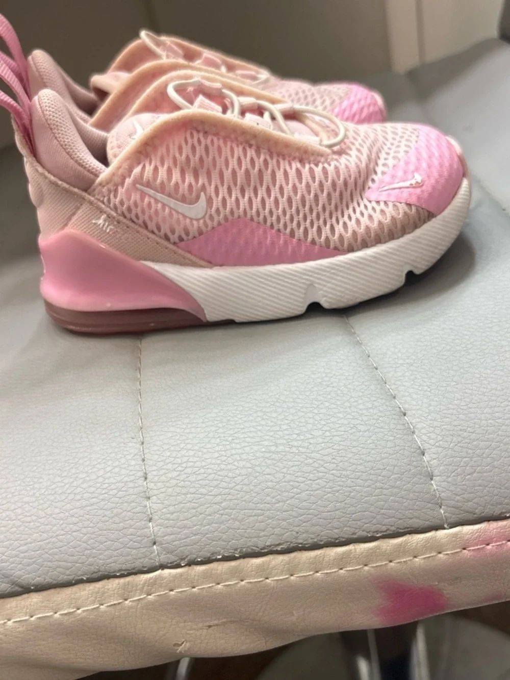 Nike Toddler Pink Mesh Slip-On Athletic Sneakers